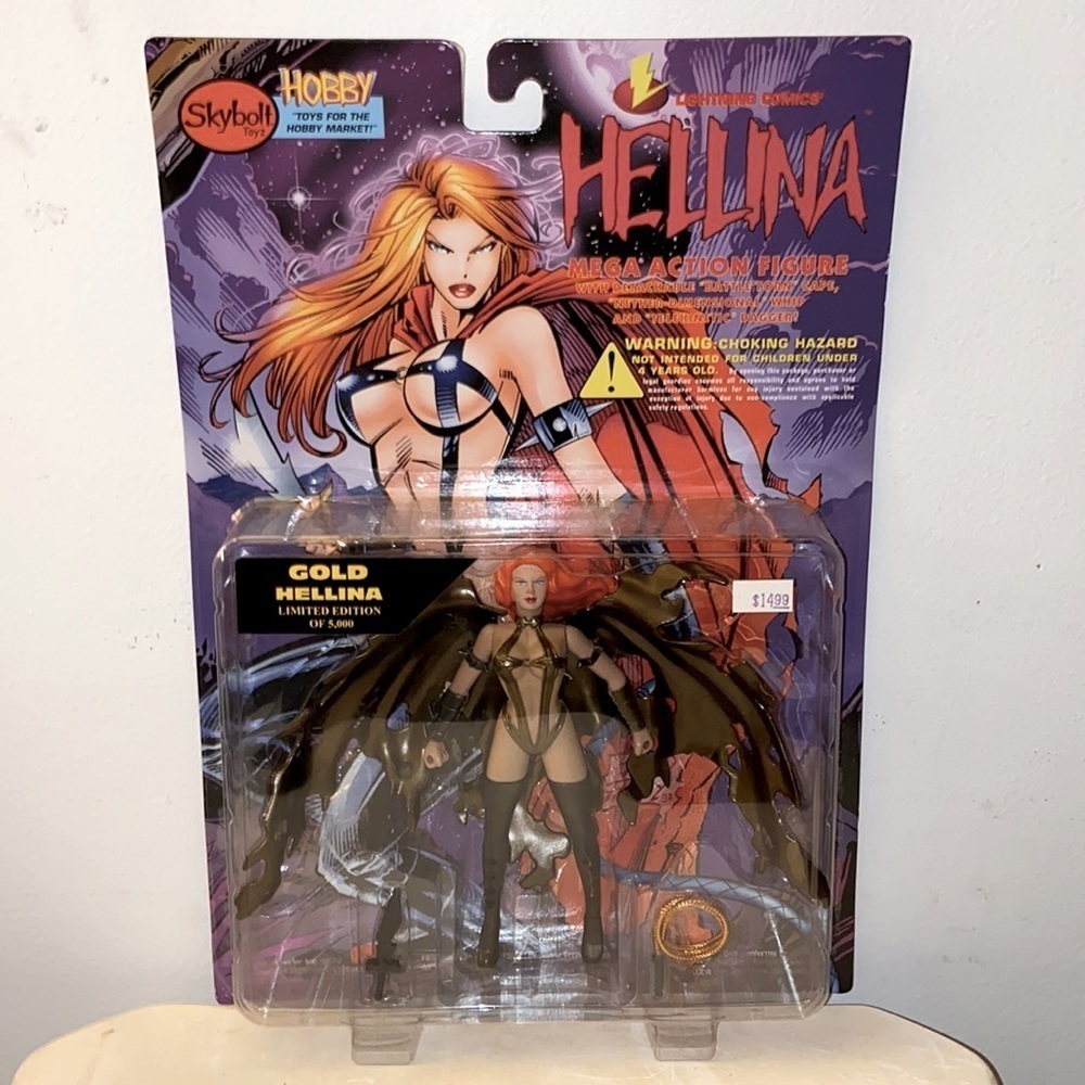 Lightning ⚡️ Comics ‘Hellina’ Mega Action Figure 🧸​​​​​
